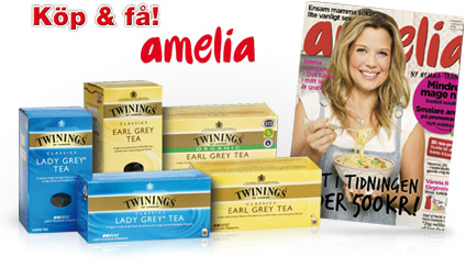 Tävla med Twinings och Amelia